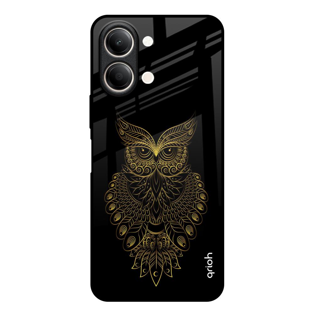 Golden Owl Vivo Y21 5G Glass Back Cover Online