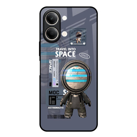 Space Travel Vivo Y21 5G Glass Back Cover Online