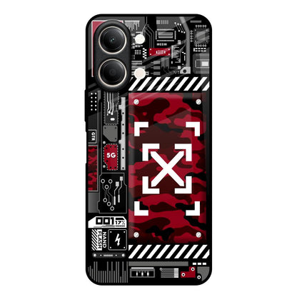 Technology Art Vivo Y21 5G Glass Back Cover Online