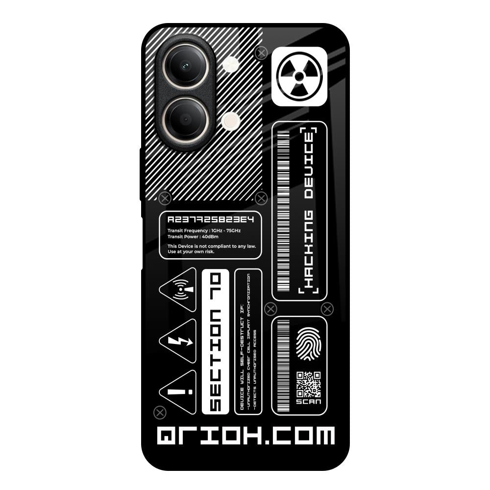 Futuristic Art Vivo Y21 5G Glass Back Cover Online