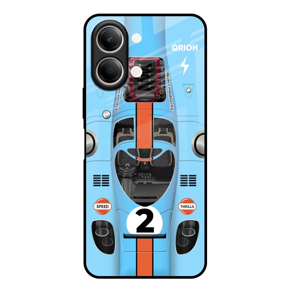 Race Laboratory Vivo Y21 5G Glass Back Cover Online