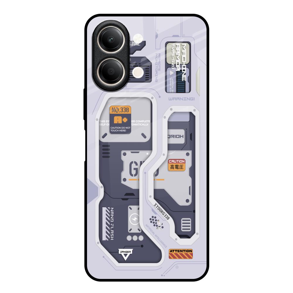 Tech Savvy Vivo Y21 5G Glass Back Cover Online