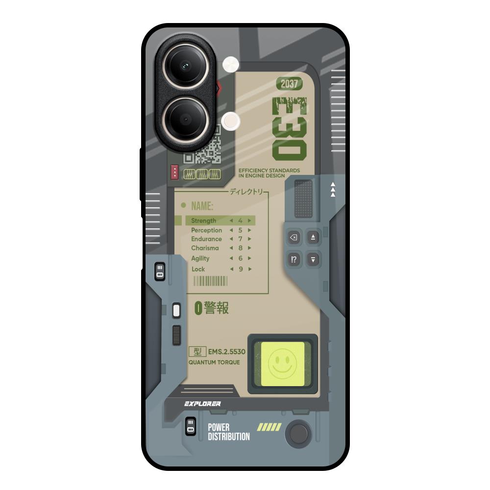 Art Station Vivo Y21 5G Glass Back Cover Online