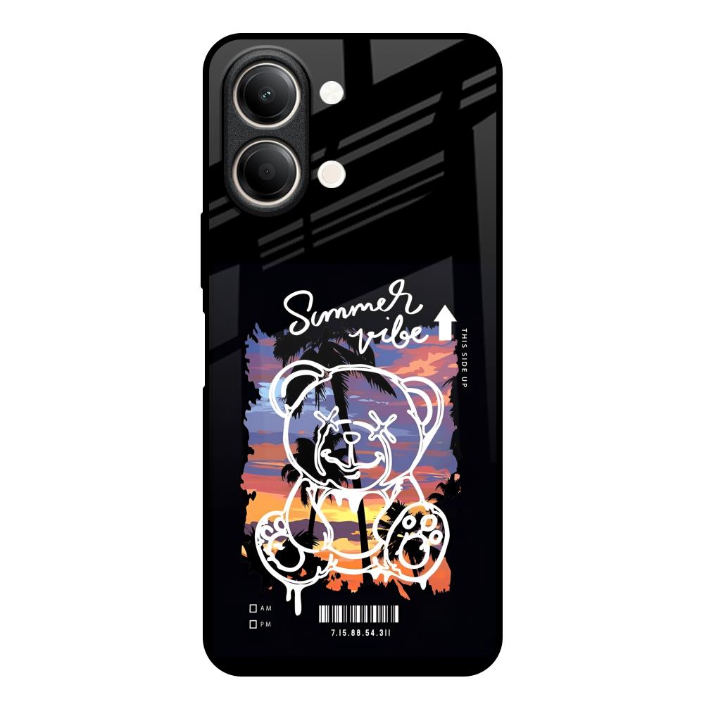 Summer Vibe Vivo Y21 5G Glass Back Cover Online