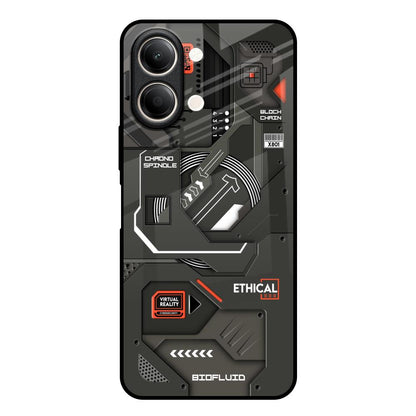 Tech Aesthetics Vivo Y21 5G Glass Back Cover Online