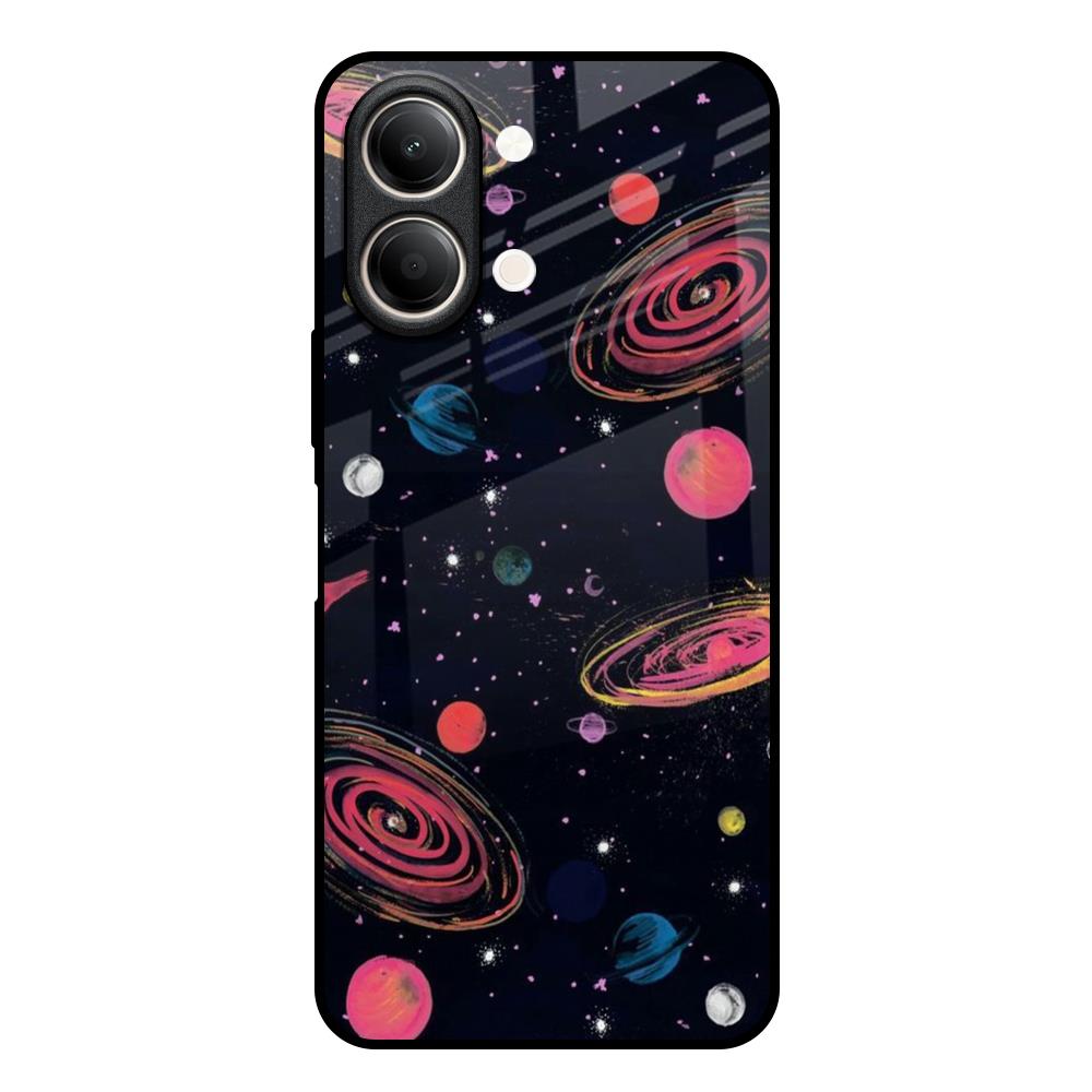 Galaxy In Dream Vivo Y21 5G Glass Back Cover Online