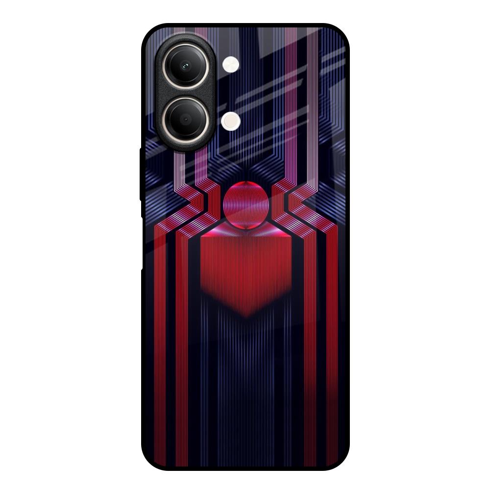 Super Art Logo Vivo Y21 5G Glass Back Cover Online