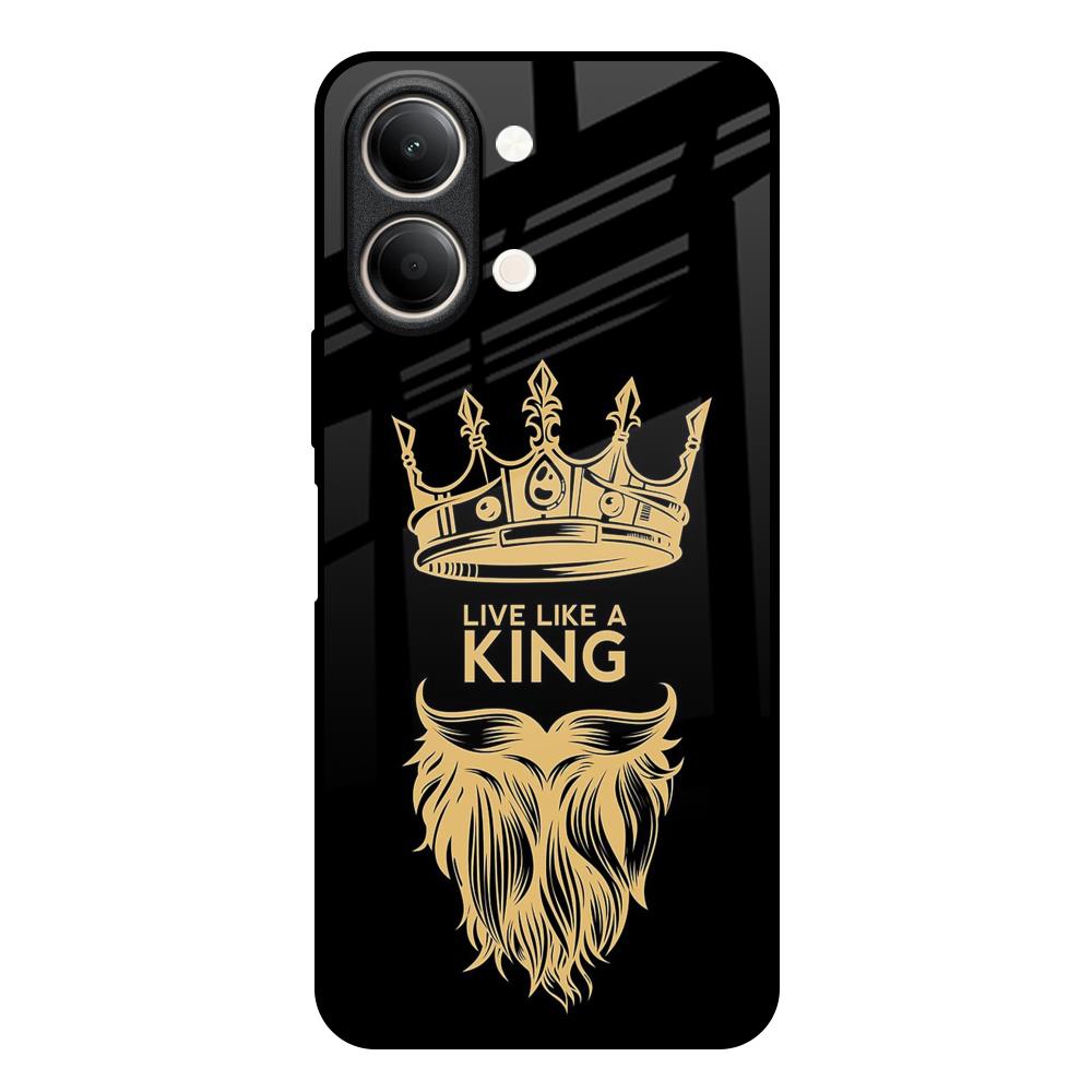 King Life Vivo Y21 5G Glass Back Cover Online