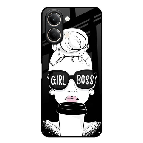 Girl Boss Vivo Y21 5G Glass Back Cover Online