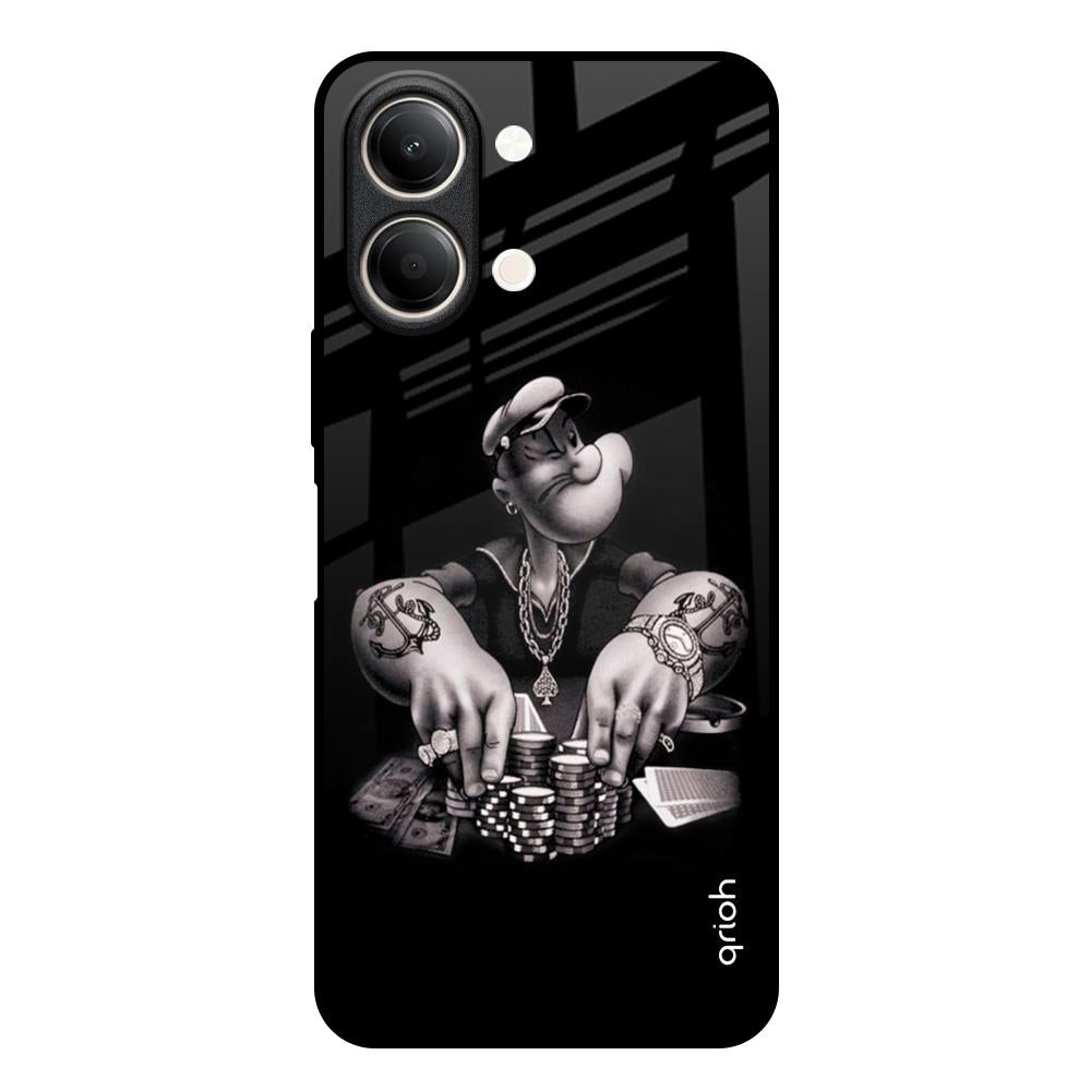 Gambling Problem Vivo Y21 5G Glass Back Cover Online
