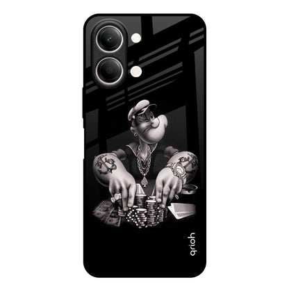 Gambling Problem Vivo Y21 5G Glass Back Cover Online