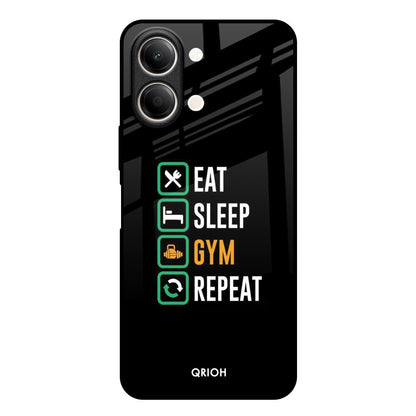 Daily Routine Vivo Y21 5G Glass Back Cover Online
