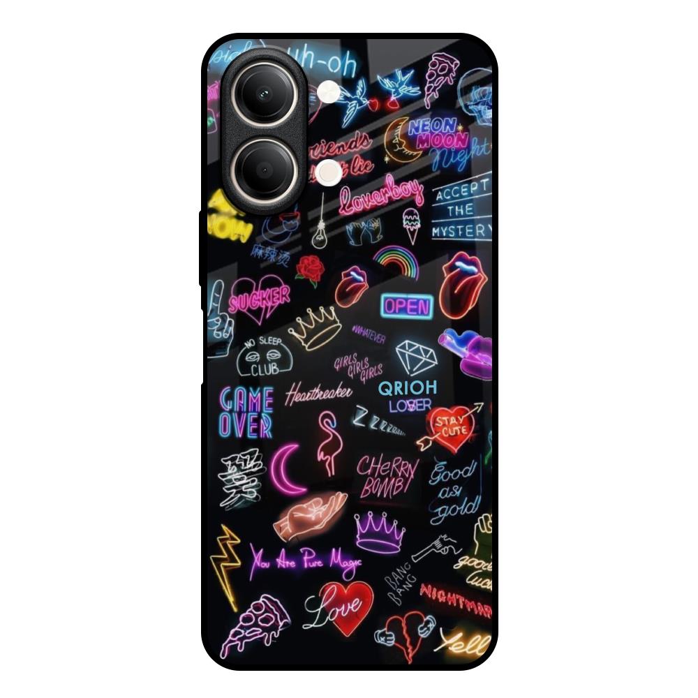 Accept The Mystery Vivo Y21 5G Glass Back Cover Online