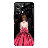Fashion Princess Vivo Y21 5G Glass Back Cover Online