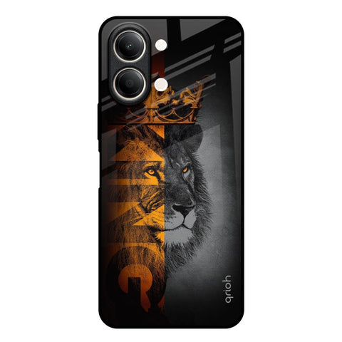 King Of Forest Vivo Y21 5G Glass Back Cover Online