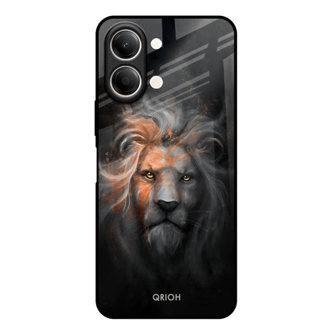 Devil Lion Vivo Y21 5G Glass Back Cover Online