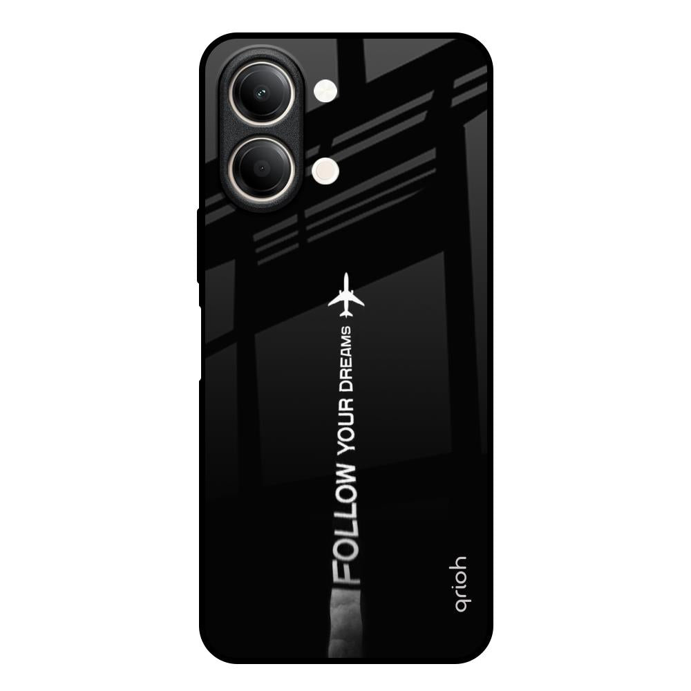 Follow Your Dreams Vivo Y21 5G Glass Back Cover Online