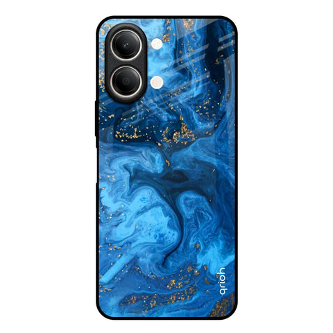 Gold Sprinkle Vivo Y21 5G Glass Back Cover Online