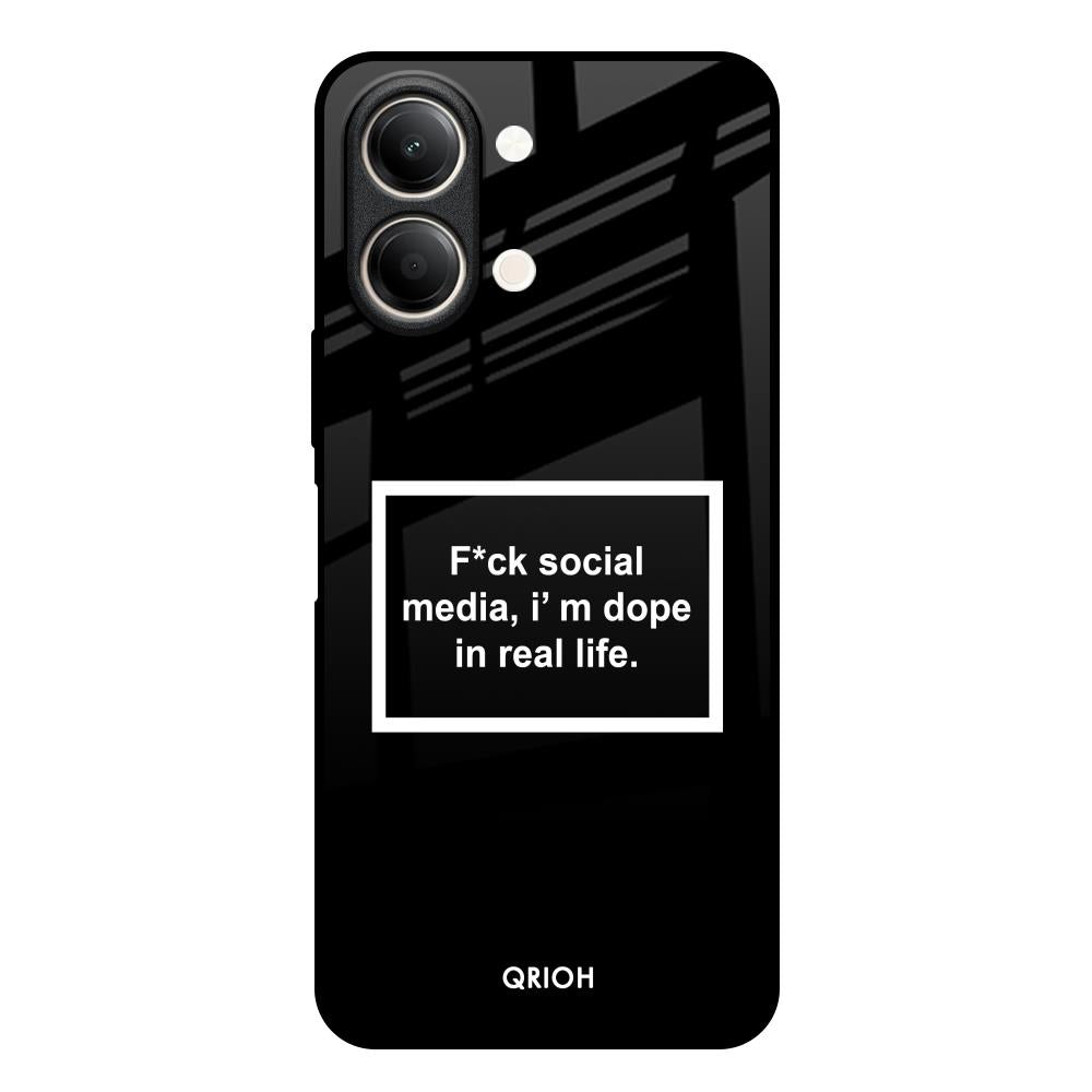 Dope In Life Vivo Y21 5G Glass Back Cover Online