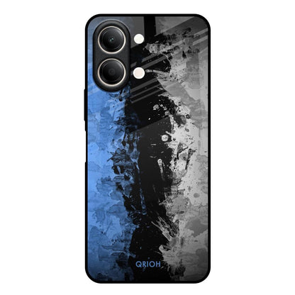 Dark Grunge Vivo Y21 5G Glass Back Cover Online