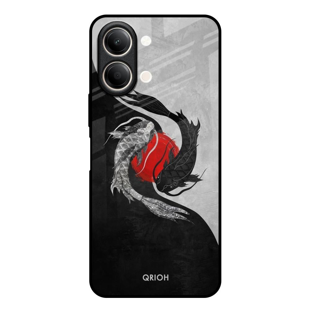 Japanese Art Vivo Y21 5G Glass Back Cover Online