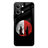 Anime Red Moon Vivo Y21 5G Glass Back Cover Online