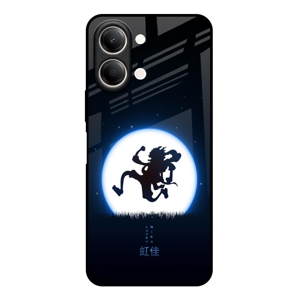 Luffy Nika Vivo Y21 5G Glass Back Cover Online