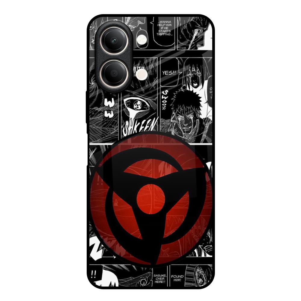 Sharingan Vivo Y21 5G Glass Back Cover Online