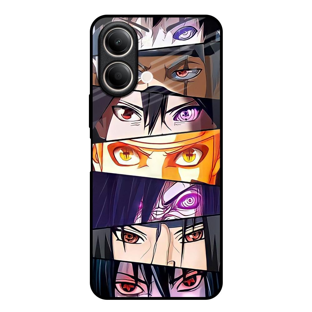 Anime Eyes Vivo Y21 5G Glass Back Cover Online