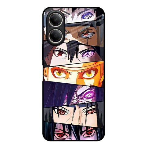 Anime Eyes Vivo Y21 5G Glass Back Cover Online
