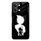 Monochrome Goku Vivo Y21 5G Glass Back Cover Online