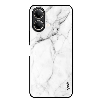 Modern White Marble Vivo Y21 5G Glass Back Cover Online