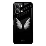 White Angel Wings Vivo Y21 5G Glass Back Cover Online