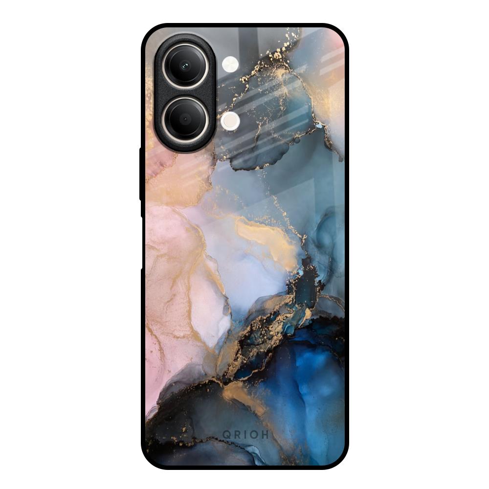 Marble Ink Abstract Vivo Y21 5G Glass Back Cover Online