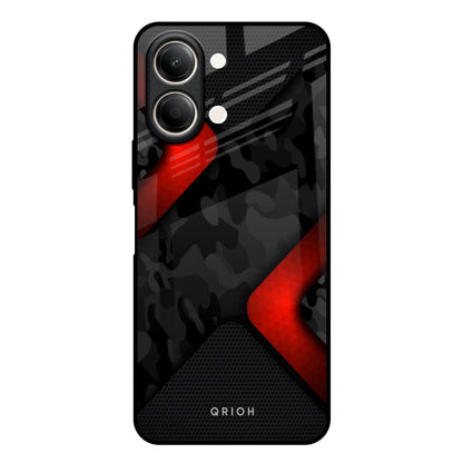 Modern Camo Abstract Vivo Y21 5G Glass Back Cover Online