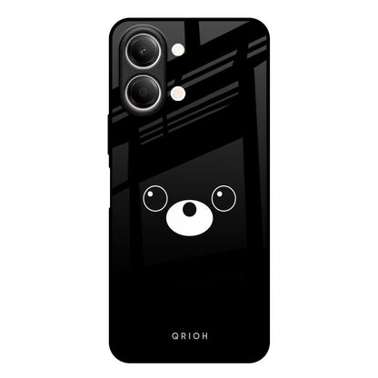 Cute Bear Vivo Y21 5G Glass Back Cover Online