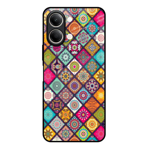 Multicolor Mandala Vivo Y21 5G Glass Back Cover Online
