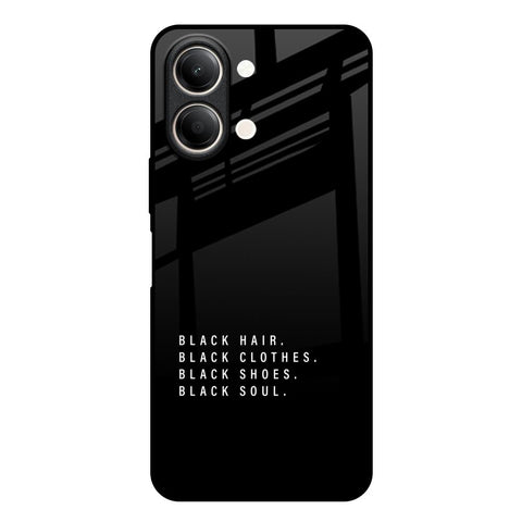 Black Soul Vivo Y21 5G Glass Back Cover Online
