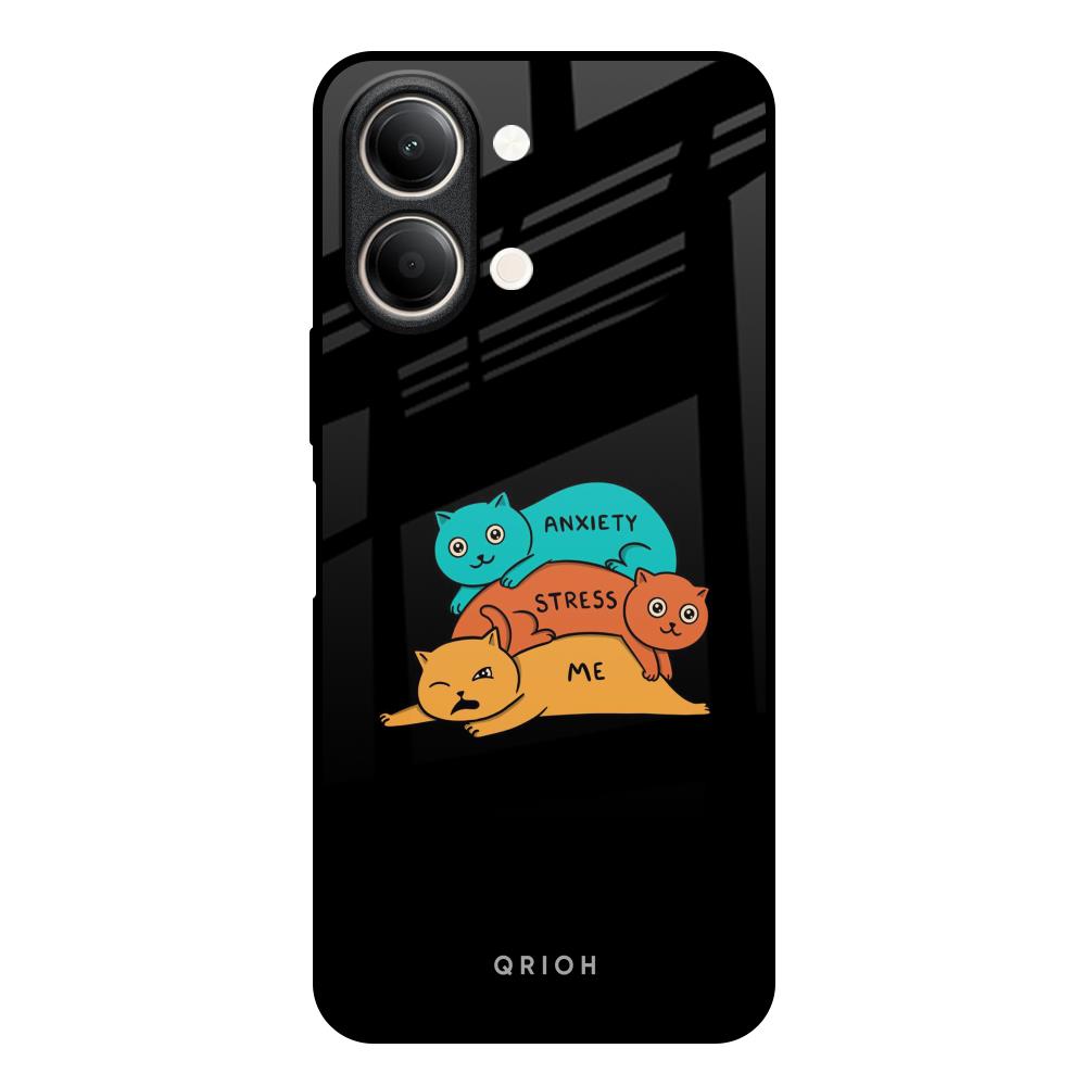 Anxiety Stress Vivo Y21 5G Glass Back Cover Online