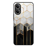 Tricolor Pattern Vivo Y21 5G Glass Back Cover Online