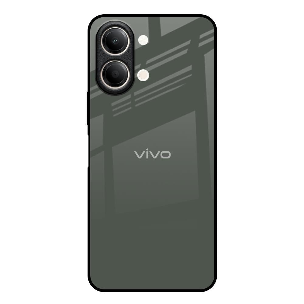 Charcoal Vivo Y21 5G Glass Back Cover Online