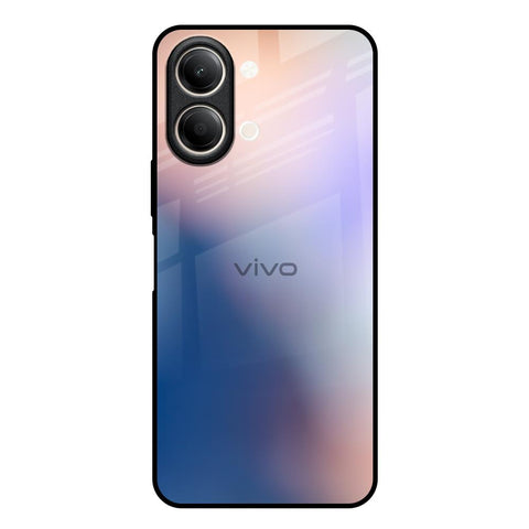 Blue Mauve Gradient Vivo Y21 5G Glass Back Cover Online