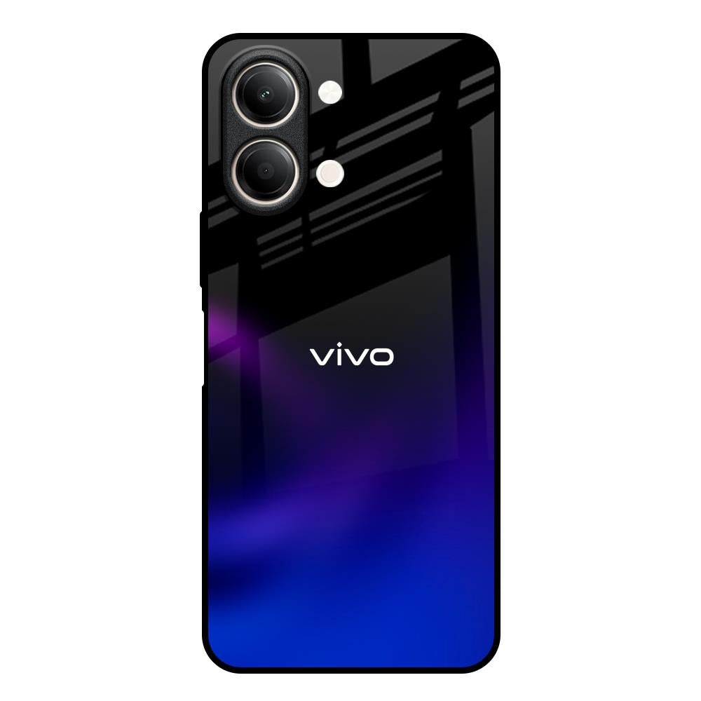 Black Onyx Vivo Y21 5G Glass Back Cover Online