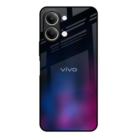 Pink Smudge Vivo Y21 5G Glass Back Cover Online