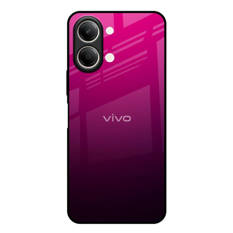 Purple Ombre Pattern Vivo Y21 5G Glass Back Cover Online