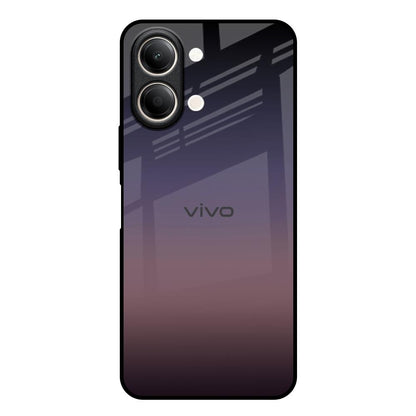 Grey Ombre Vivo Y21 5G Glass Back Cover Online