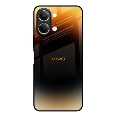 Grainy Yellow Vivo Y21 5G Glass Back Cover Online