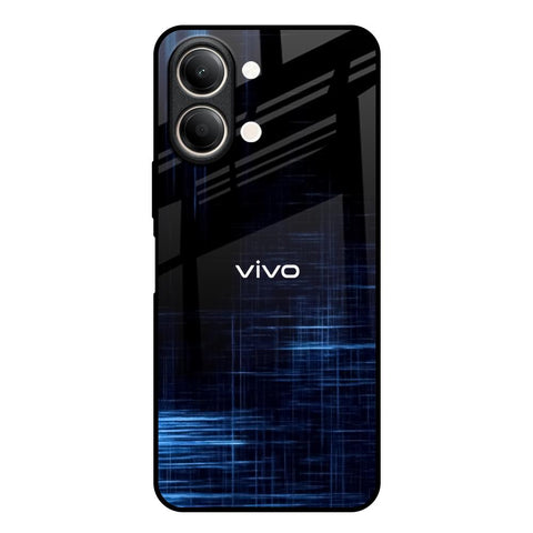 Blue Scratch Vivo Y21 5G Glass Back Cover Online