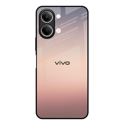 Golden Mauve Vivo Y21 5G Glass Back Cover Online
