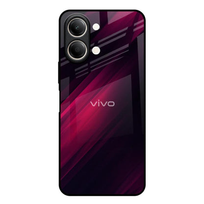 Razor Black Vivo Y21 5G Glass Back Cover Online